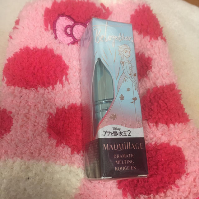 MAQuillAGE(マキアージュ)のアナ雪Maquillageコラボリップ コスメ/美容のベースメイク/化粧品(口紅)の商品写真