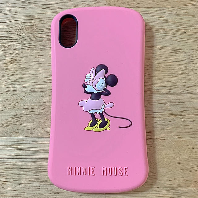 Disney(ディズニー)のiPhoneX & Xs シリコンケース　Disney ミニーマウス スマホ/家電/カメラのスマホアクセサリー(iPhoneケース)の商品写真