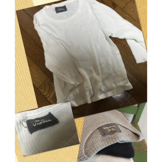 Ron Herman(ロンハーマン)のロンハーマンヴィンテージコットンリブ♡ レディースのトップス(Tシャツ(長袖/七分))の商品写真