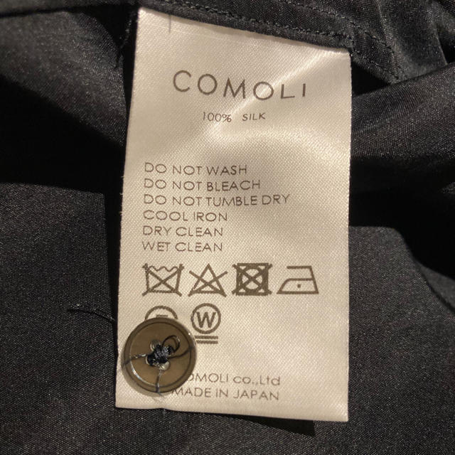 COMOLI(コモリ)のhiro様専用　コモリ バンドカラーシャツ ノーカラーシャツ comoli メンズのトップス(シャツ)の商品写真