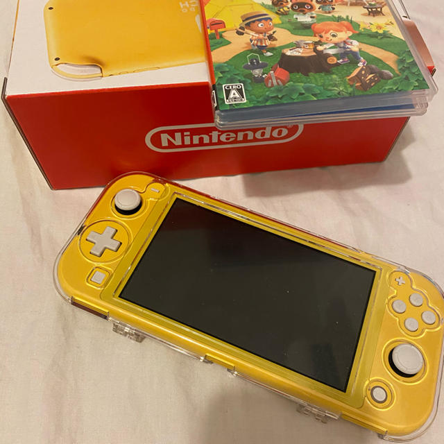 Nintendo Switch(ニンテンドースイッチ)のNintendo Switch Lite どうぶつの森セット エンタメ/ホビーのゲームソフト/ゲーム機本体(家庭用ゲーム機本体)の商品写真