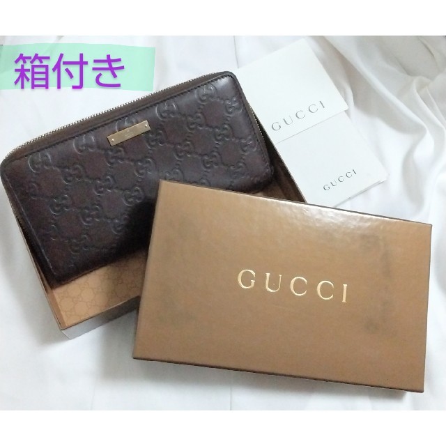 Gucci(グッチ)の＊GUCCI＊ グッチ 長財布 ダークブラウン レディースのファッション小物(財布)の商品写真