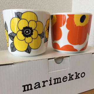 マリメッコ(marimekko)のマリメッコ marimekko ラテマグ ウニッコ ケスティト限定色(食器)