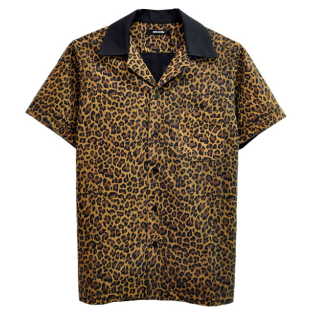 WACKO MARIA(ワコマリア)のMINEDENIM Leopard S/S Open Collar SH メンズのトップス(シャツ)の商品写真