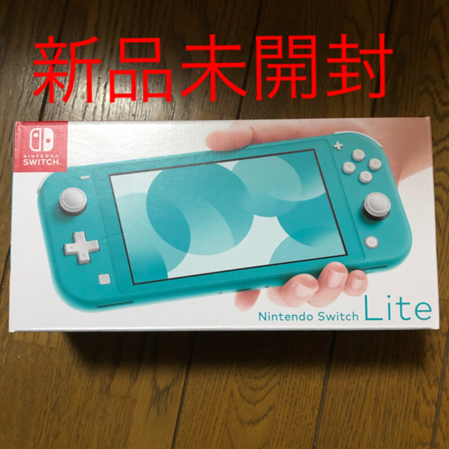 任天堂(ニンテンドウ)のNintendo Switch Lite ターコイズカラー スイッチ ライト エンタメ/ホビーのゲームソフト/ゲーム機本体(家庭用ゲーム機本体)の商品写真