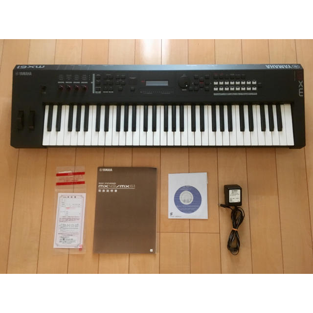 ヤマハ(ヤマハ)のYAMAHA MX61 シンセサイザー 楽器の鍵盤楽器(キーボード/シンセサイザー)の商品写真