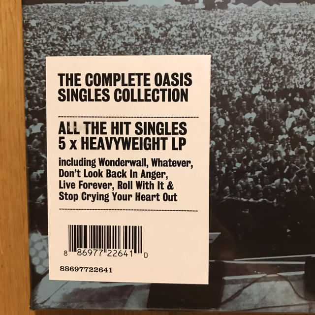 【新品】OASIS TIME FLIES... 1994-2009 LP