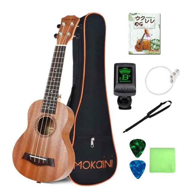 ウクレレ Ukulele ソプラノ 初心者セット【新品、送料無料】