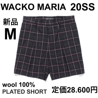 ワコマリア(WACKO MARIA)のM 新品 WACKOMARIA 20SS ウール ショート パンツ(ショートパンツ)