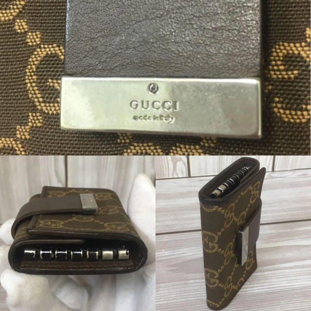 Gucci(グッチ)のtakumi様専用【美品】GUCCI グッチ　GG柄６連キーケース レディースのファッション小物(キーケース)の商品写真