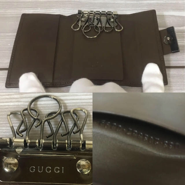 Gucci(グッチ)のtakumi様専用【美品】GUCCI グッチ　GG柄６連キーケース レディースのファッション小物(キーケース)の商品写真