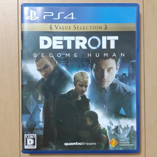 PlayStation4(プレイステーション4)のPS4 Detroit Become Human エンタメ/ホビーのゲームソフト/ゲーム機本体(家庭用ゲームソフト)の商品写真