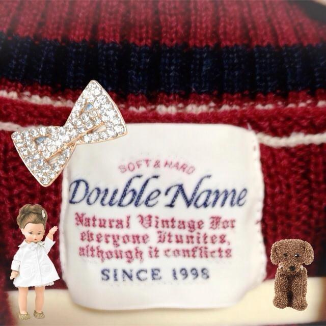 DOUBLE NAME(ダブルネーム)のDouble Name ベスト レディースのトップス(ベスト/ジレ)の商品写真