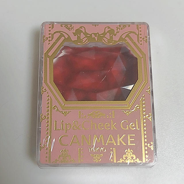 CANMAKE(キャンメイク)の限定ｷｬﾝﾒｲｸ ﾘｯﾌﾟ&ﾁｰｸ Gel ﾀﾞｰｸﾌﾟﾗﾑｼｭｶﾞｰ コスメ/美容のベースメイク/化粧品(チーク)の商品写真