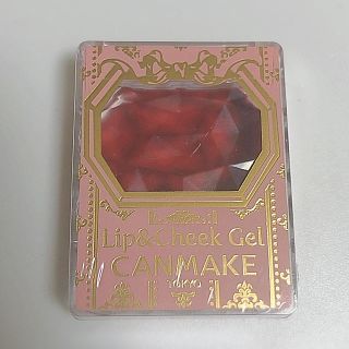 キャンメイク(CANMAKE)の限定ｷｬﾝﾒｲｸ ﾘｯﾌﾟ&ﾁｰｸ Gel ﾀﾞｰｸﾌﾟﾗﾑｼｭｶﾞｰ(チーク)