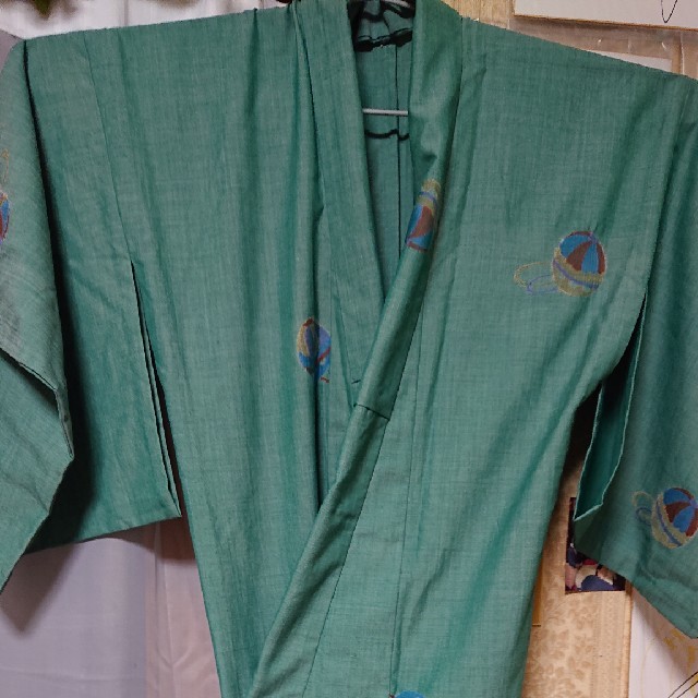 単衣 小紋 レディースの水着/浴衣(着物)の商品写真