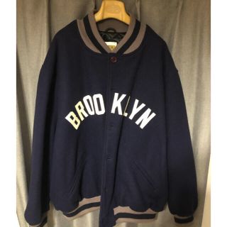 ミッチェルアンドネス(MITCHELL & NESS)のBROOKLYN ベースボール　スタジアムジャケット(スタジャン)