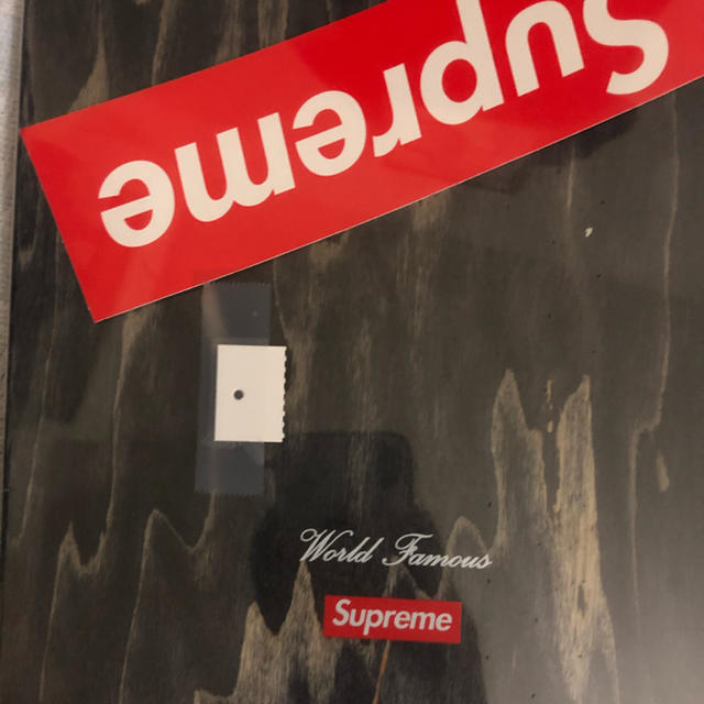 Red Supreme 19FW Smoke Skateboard