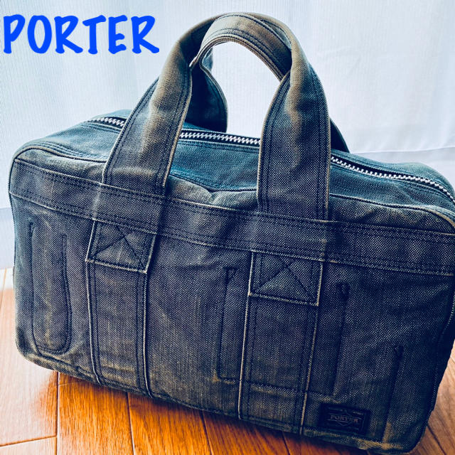 PORTER(ポーター)の美品 ポーター キャンバス サコッシュ ボストンバッグ レディースのバッグ(ボストンバッグ)の商品写真