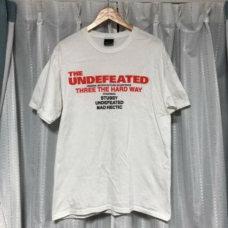 アンディフィーテッド(UNDEFEATED)のundefeated × stussy 半袖Tシャツ Mサイズ(Tシャツ/カットソー(半袖/袖なし))