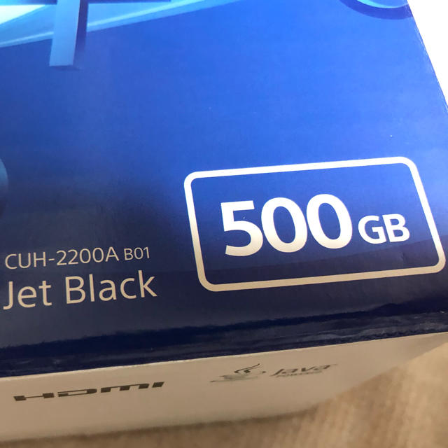 PS4 本体 CUH-2200A B01  Jet Black 500GB