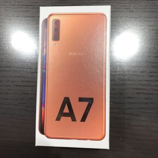 ギャラクシー(Galaxy)の【新品・未使用】Galaxy A7 ゴールド 64GB(スマートフォン本体)