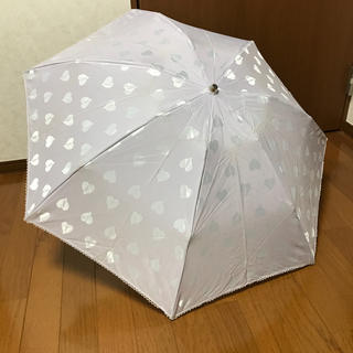イヴサンローランボーテ(Yves Saint Laurent Beaute)のイヴ・サンローラン日傘&雨傘　ハート柄(傘)