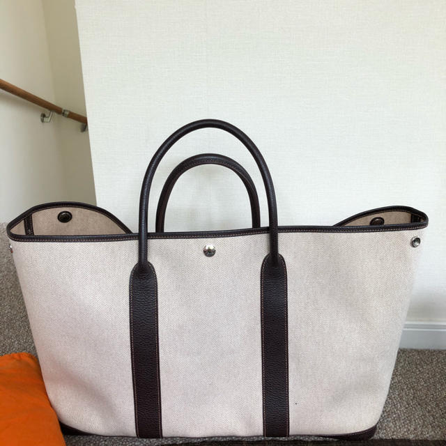 Hermes - エルメス ガーデンパーティーMM 美品!HERMES レアサイズ