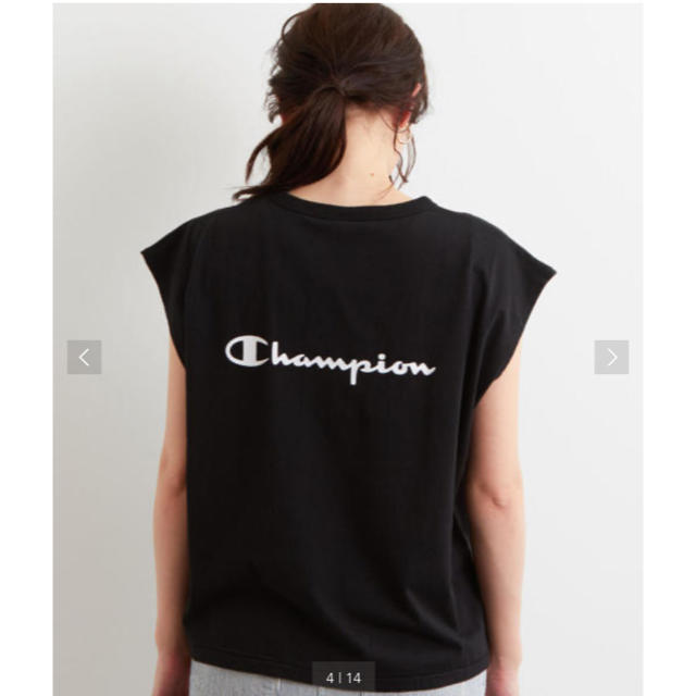 UNITED ARROWS green label relaxing(ユナイテッドアローズグリーンレーベルリラクシング)の［別注チャンピオン］SC Champion×GLR バックプリント Tシャツ レディースのトップス(Tシャツ(半袖/袖なし))の商品写真