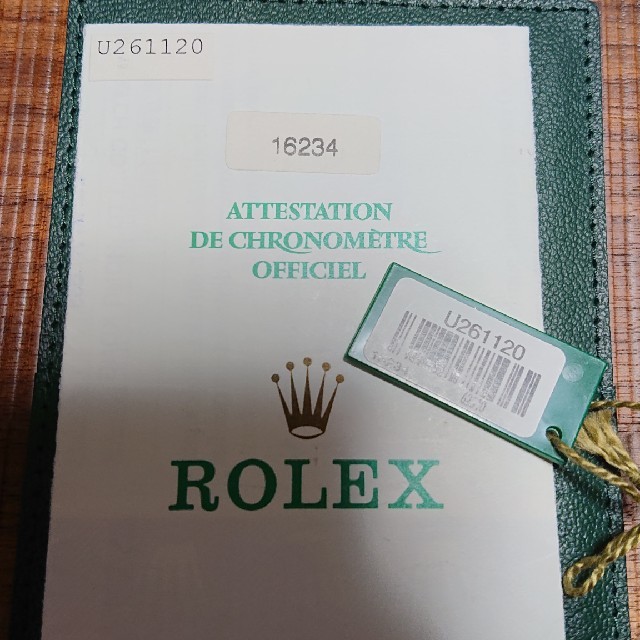 ROLEX(ロレックス)のロレックス  16234  u261120 メンズの時計(腕時計(アナログ))の商品写真