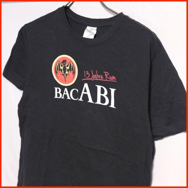 【ユーロ古着】リキュール BACABI 定番 バットTシャツ メンズのトップス(Tシャツ/カットソー(半袖/袖なし))の商品写真