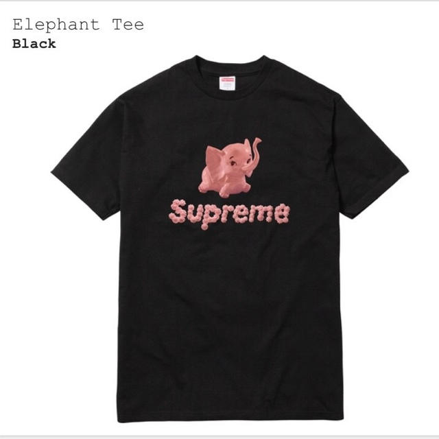 名作 Supreme Elephant Tee Mトップス