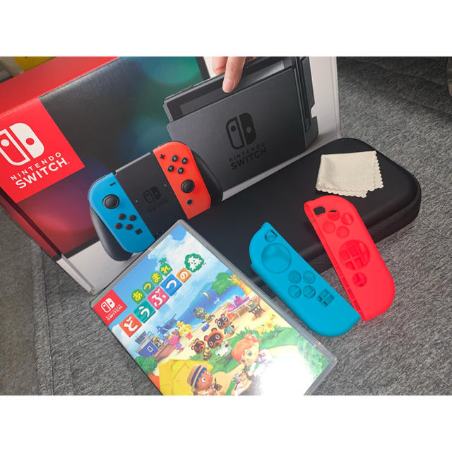 Nintendo Switch＋あつまれどうぶつの森ソフト＋おまけ 好きに www ...