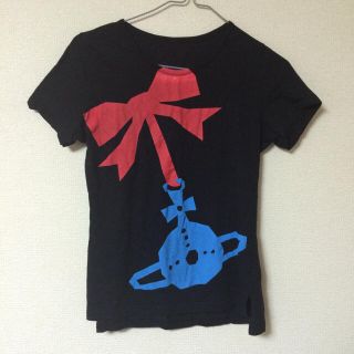 ヴィヴィアンウエストウッド(Vivienne Westwood)のヴィヴィアン❤︎リボンオーブTシャツ(Tシャツ(半袖/袖なし))