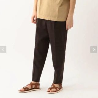 スティーブンアラン(steven alan)の最終値下げSteven Alan  チェック柄　スラックス　brown Mサイズ(スラックス)