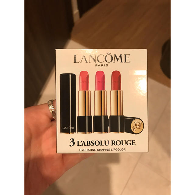 新品未使用 LANCOME 口紅 3本セット