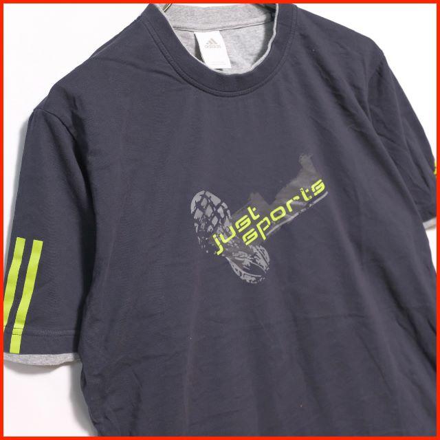 adidas(アディダス)のadidas アディダス スポーツ ブランドTシャツ L【#237】 メンズのトップス(Tシャツ/カットソー(半袖/袖なし))の商品写真