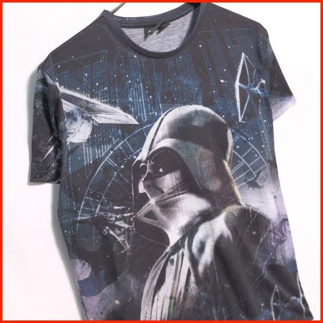 Disney(ディズニー)のDisney STAR WARS スターウォーズ映画シネマTシャツM【#228】 メンズのトップス(Tシャツ/カットソー(半袖/袖なし))の商品写真