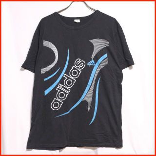 アディダス(adidas)の定番 adidas アディダスブランドTシャツビッグサイズ黒3XL【#227】(Tシャツ/カットソー(半袖/袖なし))