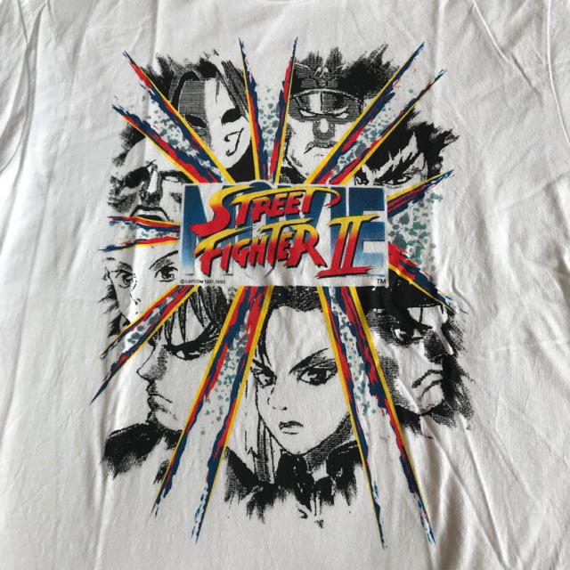 90s vintage ストリートファイター 2 Tシャツ　ストⅡ