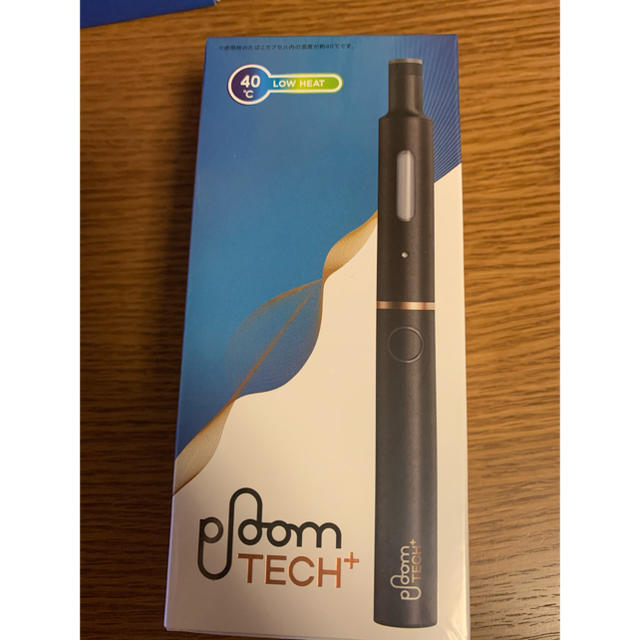 PloomTECH(プルームテック)のプルーム・テックプラス　ブラック　未使用品　マウスピース付　PloomTECH+ メンズのファッション小物(タバコグッズ)の商品写真