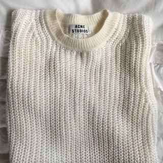 アクネ(ACNE)のお値下げ☆acne studios  ニット　リネン☆(ニット/セーター)