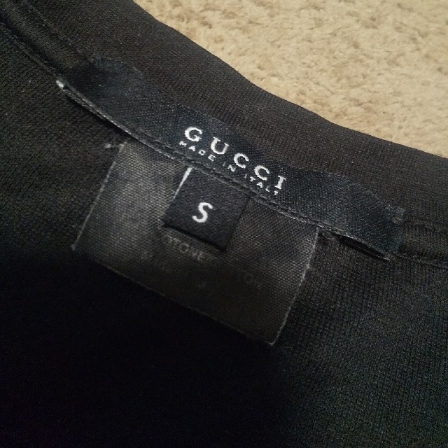 Gucci(グッチ)のGUCCI　ヘンリーネック　Tシャツ メンズのトップス(Tシャツ/カットソー(七分/長袖))の商品写真
