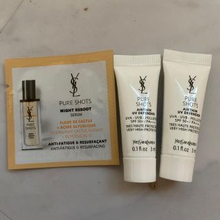 イヴサンローランボーテ(Yves Saint Laurent Beaute)のYSL ピュアショットUV 50 ピュアショットナイトセラム(サンプル/トライアルキット)