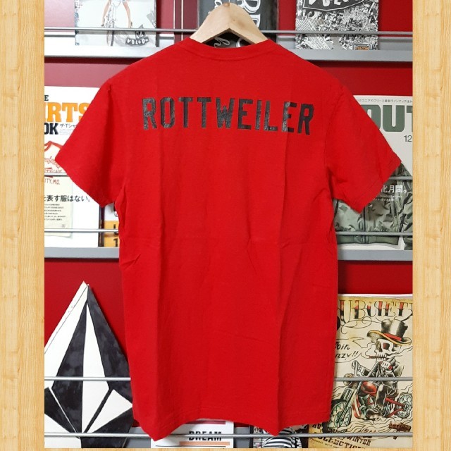 ROTTWEILER ロットワイラー Tシャツ RED S