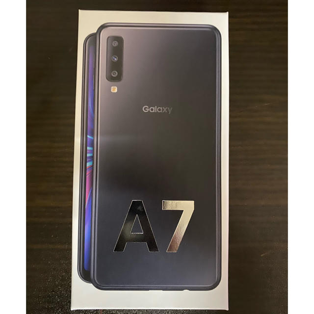 GALAXY A7 ブラック