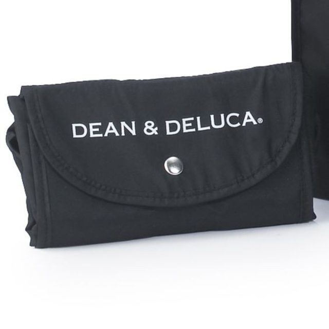 DEAN & DELUCA(ディーンアンドデルーカ)の【新品】DEAN & DELUCA／黒色ブラック／ショッピングバッグ エコバック メンズのバッグ(エコバッグ)の商品写真