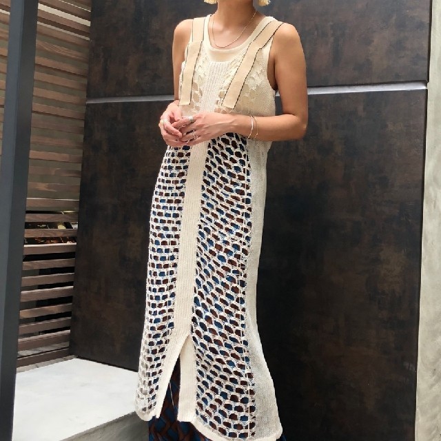 TODAYFUL Todayful Mesh Knit Dress"メッシュニットドレスの通販 by P♡ todayful americansleeve mesh dress