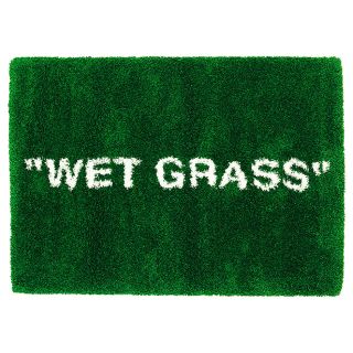 オフホワイト(OFF-WHITE)のIKEA MARKERAD マルケラッド ラグ "WET GRASS"(ラグ)