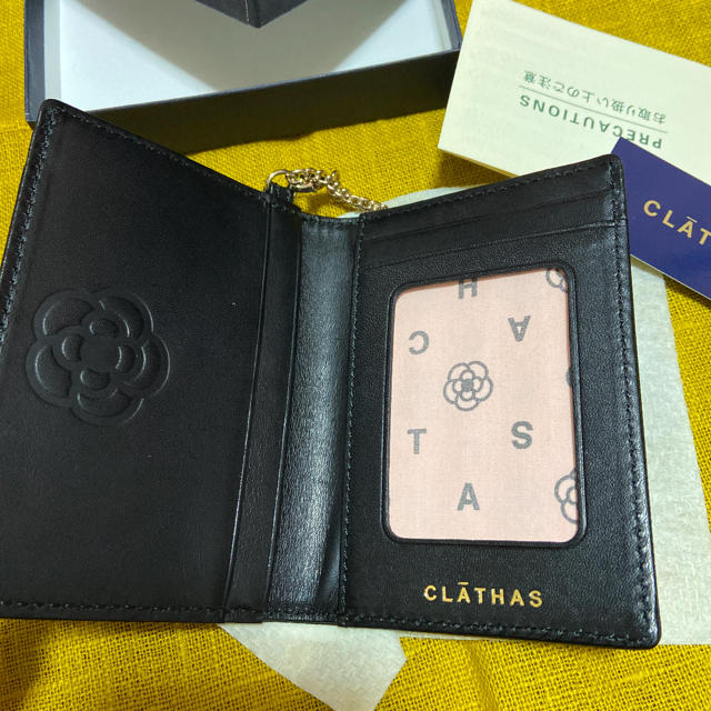CLATHAS(クレイサス)のクレイサス☆パスケース新品、未使用 レディースのファッション小物(名刺入れ/定期入れ)の商品写真